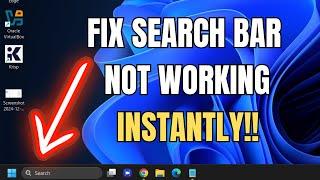 How To Fix Windows 11 Search Bar Not Working Like A PRO!