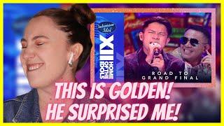 Rony "Oh! Darling" | Road to Grand Final | INDONESIAN IDOL 2023| Mireia Estefano Reaction Video