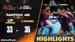 U Mumba secure an important win to make it 3 wins in a row | #ProKabaddiOnStar