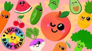 ️️Summer Vacation with Dancing Fruit & Veggies!  Baby Sensory Adventure World Trip! 