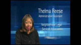 2008 Pennsylvania Legal Aid Network Excellence Award Video Tribute to Thelma Reese