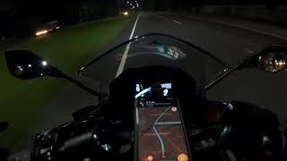 Truck spooked me @160kph | Kawasaki Ninja 650 KRT