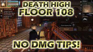 Lifeafter Death High F108 Tips and trick!  no dmg transmitter using EA Rifle! Lifeafter DH Floor 108