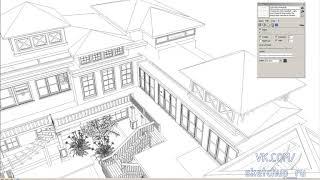 SketchUp    Стили  3 3  Style Builder   вносим СВОИ мазки и штрихи