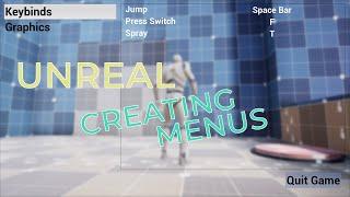 Beginning Unreal: Pause Menu and Customizing Keybinds