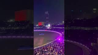 Eden Garden cricket stadium night view  RCB VS KKR TATA IPL 2023 #shorts