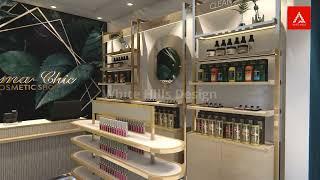 Latest Cosmetics Shop | Retail Interior Design | Whitehills Interior