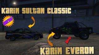 GTA 5 Online Karin Sultan Classic Out Now! New Podium Car Karin Everon and Possible Diamond Heist??