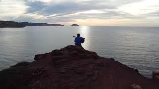 Spanish Guitar in Menorca - Drone View - Mauri Gómez