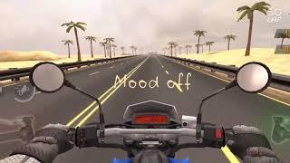 Mood off bike ride status hindi 