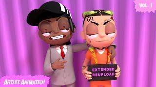 Artist Animated VOL.1 (ft. 6IX9INE, 21 Savage, Billie Eilish, Juice Wrld, XXXTENTACION) PARODY