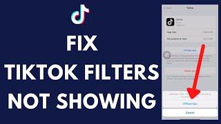 How To FIX Missing Filters On TikTok (2022) | TikTok Filters Not Showing