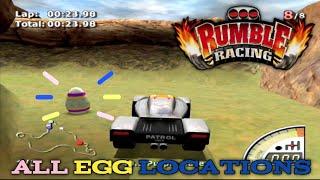 Rumble Racing PS2 - All Egg Locations