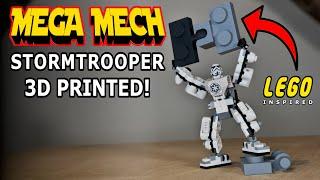 Giant Scale 3D Printed Stormtrooper Mech - Mantis Hacks