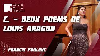 C. - Deux poems de Louis Aragon - Francis Poulenc - Пуленк “Ce” - Райская Алиса