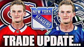 ALEXIS LAFRENIERE TRADE UPDATE: NEW YORK RANGERS, MONTREAL CANADIENS, VANCOUVER CANUCKS RUMOURS