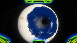 Falling Into LHS 1140 b - Eyeball Super Earth (POV Simulation)