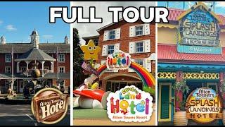 Full Tour of Alton towers Hotels  / June 2024