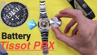 Tissot PRX Battery Replacement! #Quartz