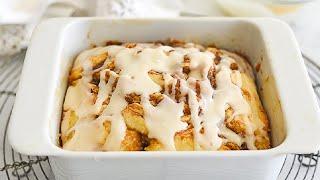 Cinnamon Roll Cake  | Small Batch | 2-4 people