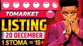 TOMATO LISTING DATE CONFIRMED FOR DECEMBER - Tomarket Token Airdrop