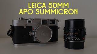 Leica 50mm APO SUMMICRON - Analog vs. Digital