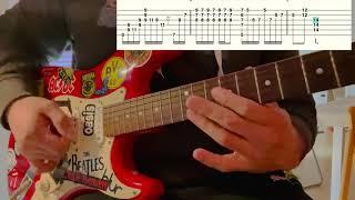 Pearl Jam Yellow Ledbetter Guitar Lesson tabs #pearljam  aprende guitarra