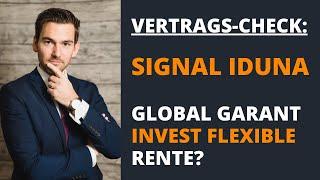 Lohnt sich die Signal Iduna Global Garant Invest Flexible Rente SIGGI für Unternehmer?