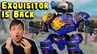 THE EXQUISITOR! War Robots Mk3 Inquisitor Fun Gameplay WR