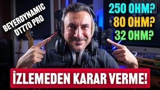 Beyerdynamic DT770 Pro 80 Ohm vs 250 Ohm Kulaklık İncelemesi - Kulaklık Karşılaştırması