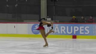 SATIBELKO Darja, LAT, Ladies FS, Latvian Championships 2017