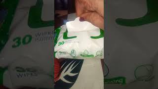 Apollo pharmacy wet wipes lemon flavor#yt #apollo #wetwipes #trending