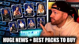 *HUGE UPDATE* Diamond Token Market Preview + "Best Packs To Buy" | WWE2k23 My Faction