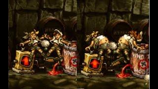 Metal Slug 3 - Fio and Eri Inflation and burst open into vine tentacles from spores! Alternate