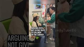 Willingly Stands So a Student Can Study Comfortably on the Train 
