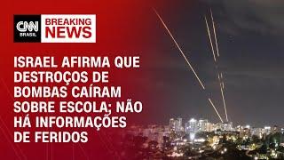 Israel afirma que destroços de bombas caíram sobre escola; não há informações de feridos | CNN 360°