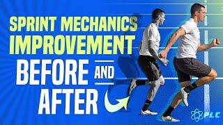 Sprint Mechanics Improvement Before And After 2023 | Performance Lab