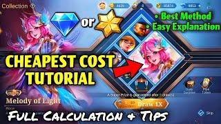 COLLECTOR SKIN UNDER 2.5K⁉️ LATEST TUTORIAL with FULL CALCULATION, EXPLANATION & TIPS!️