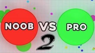 NOOB vs. PRO - AGAR.IO Part 2!