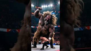 Giants vs heavyweights wrestling! #wwe