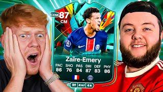 SO Many Coins On The Line!!! 87 ZAIRE EMERY 7 Minute Squad Builder FC25