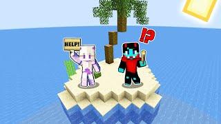 Stranded on a Deserted Island in Minecraft!