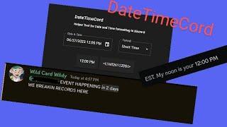 How to put a timestamp PROPERLY in discord