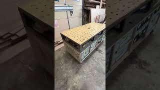 My favorite style of workbench for furniture making. The Paulk Smart Bench.