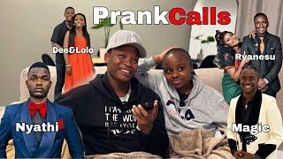 PRANK CALLING OUR CELEBRITY FRIENDS  *Funny*