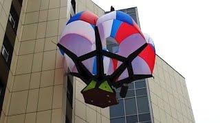 The High Rise Evacuation Parachute Safety System