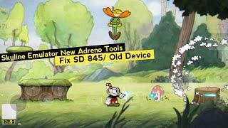 Cuphead Gameplay On Skyline Emulator (Nintendo Switch) Emulator Android (Fixed) | Adreno Tools