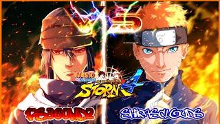 Naruto Shippuden Ultimate Ninja Storm 4 - @Shikasclouds vs @PS360HD2 | *Narutuber Battle* (4k)