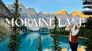 How to get to Moraine Lake | Visiting with Moraine Lake Bus Company for Sunrise ️