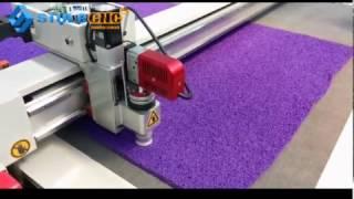 CNC Oscillating knife cutting machine for coil car mat cutting